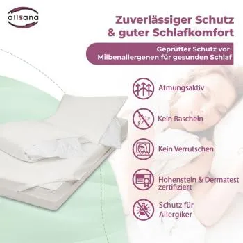 Materialeigenschaften allsana sensitive care Encasing